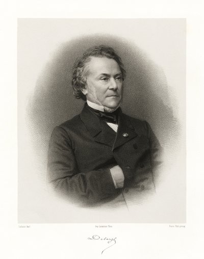 Claude Alphonse Delangle von Jean Baptiste Adolphe Lafosse